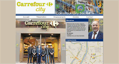 Desktop Screenshot of carrefour-city.com