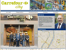 Tablet Screenshot of carrefour-city.com